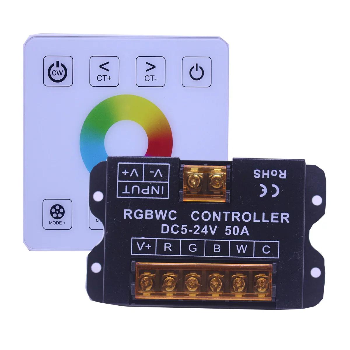 µ 5050 2835 DC12-24V LED Ʈ Ʈ  RGBCCT CCT RGB DIM , RGBW RGBWW RF ĳI Ʈѷ, 50A